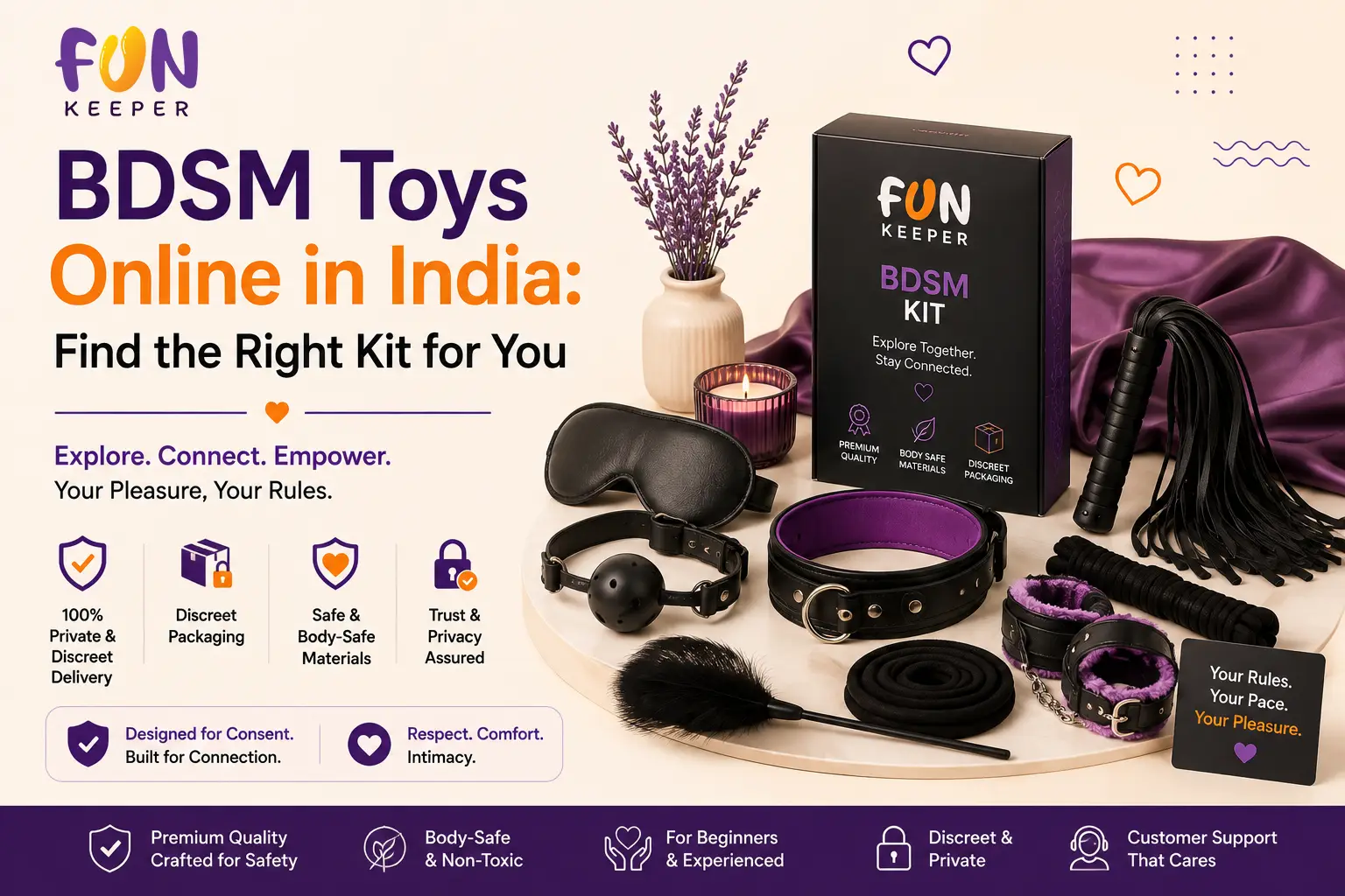 BDSM Toys Online in India Find the Right Kit for You